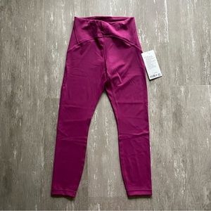 Lululemon Instill High-Rise Tight 25" - Magenta Purple
